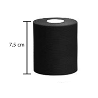 لصقة الصدر شريط رفع وشد الصدر 7.5 سم اسود