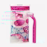 لوفيان شفرات للسيدات لإزالة شعر الجسم مكوّنة من 4+...