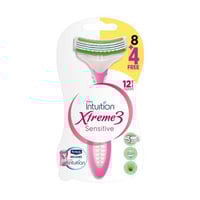 شيك اكستريم3 ماكينات حلاقة للبشرة الحساسة 8+4 قطع...