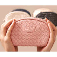 ليف حقيبة مكياج صغيره - BEIGE