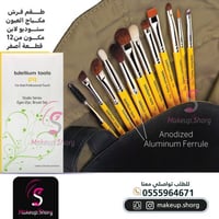 بديليوم تولز مجموعة فرش العين ستوديو لاين - 12 فرش...