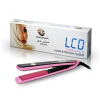 فاست بلاي مكواة سيراميك للشعر بشاشة ال سي دي