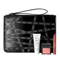 نارس مجموعة مكياج مع حقيبة 4 قطع حجم ميني