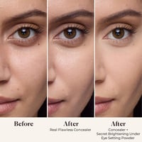 لورا مرسييه بودرة تثبيت لتصحيح لون البشرة تحت العي...