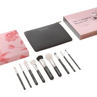 زويفا مجموعة فرش للوجه والعينيين 9 فرش كلاسيكية نب...