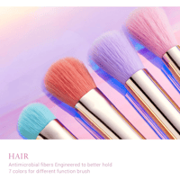 جيسوب مجموعة فرش مكياج العين 7 قطع