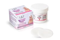 ليف مسحات قطنيه لإزالة طلاء الأظافر - 50PC