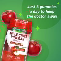 ناتشرز تروث‏ مكمل غذائي خل التفاح 600 ملجم -75 علك...