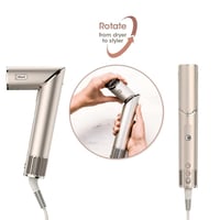 شارك مصفف ومجفف شعر فليكس ستايل 5-في-1 مع حقيبة تخ...