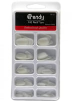 تريندي مجموعة اظافر اصطناعية 100 حبه TR 12