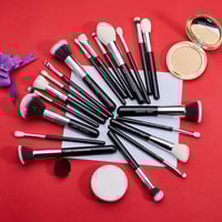 فرش جيسوب طقم فرش مكياج احترافية 25 قطعة T175