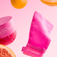 بالي بودي قفاز تقشير وردي