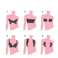 لصقة الصدر شريط رفع وشد الصدر 10 سم بيج