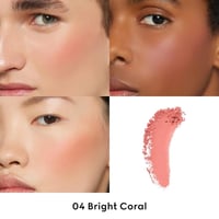 غوتشي احمر خدود بودرة مطفي 5.5جم - 04 Bright Coral