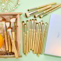 فرش جيسوب طقم فرش للمكياج احترافية 20 قطعة T145