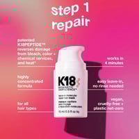 كيه 18 مجموعة مجموعة لاصلاح تلف الشعر قطعتين
