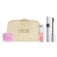 ديور مجموعة مكياج 3 قطع مع شنطة