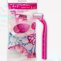 لوفيان شفرات للسيدات لإزالة شعر الجسم مكوّنة من 4+...