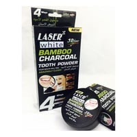 ليزر وايت مسحوق الفحم الأسود لتبييض الأسنان - 20 ج...