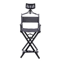 شروق ناي كرسي مكياج قابل للطيء مع مسند للراس