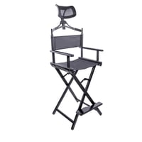 شروق ناي كرسي مكياج قابل للطيء مع مسند للراس