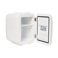 ثلاجة صغيرة لمستحضرات التجميل 4 لتر مع تبريد وتدفئ...