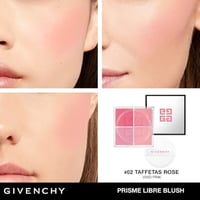 جيفنشي احمر الخدود بريسم ليبر - 2 تافيتا روز 1*4 ج...