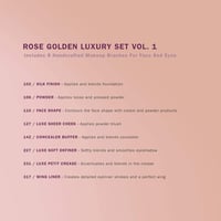 زويفا روز جولدن مجموعة فرش فاخرة باللون الوردي الذ...