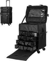 شنطة مكياج شروق ناي اسود HZB-06