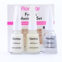 مناكيير الفرنسية فلورمار طقم طلاء الاظافر فرينش ما...