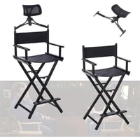 شروق ناي كرسي مكياج قابل للطيء مع مسند للراس