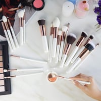 فرش جيسوب مجموعة فرش مكياج احترافية 25 قطعة T215