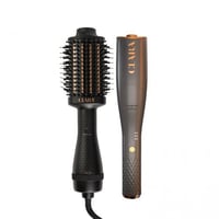 كلارا بكج مصفف ومجفف الشعر + جهاز لتمويج و تجعيد ا...