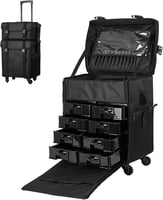 شنطة مكياج شروق ناي اسود HZB-06