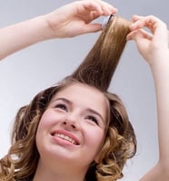 بكرات شعر بنفسجي كبير 6 حبات