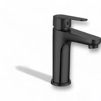 خلاط مغسلة اسود مطفي