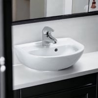 حوض مغسلة مشب