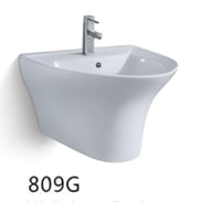 مغسلة معلق ابيض تاتو رقم 809