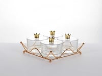 طقم علب زجاجية