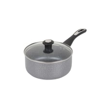 طقم قدور جرانيت غير لاصق 7 قطع لون رمادي