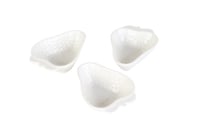 طقم قوالب سيراميك 3 حبات لون أبيض