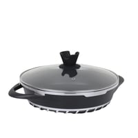 قدر طهي عالي الجودة 28 سم قاعدة 5 ملي