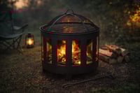 منقل تدفئة وشوي دائري 5