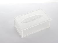 علبة مناديل اكريلك شفافة بتصميم مثالي لتنظيم المسا...