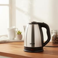 غلاية ماء كهربائية استانلس ستيل، 1.8 لتر 1500 واط