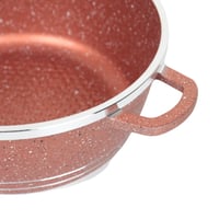 قدر طبخ عالي الجودة بغطاء ستانلس استيل مع فتحة زجا...