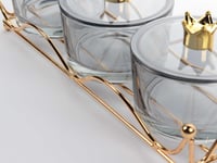 طقم علب زجاجية