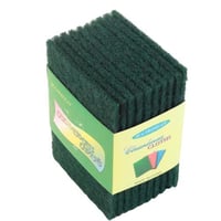 إسفنجة تنظيف صحون 10 حبة لون أخضر