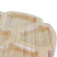 صحن تقديم خشبي -25سم