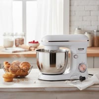 عجانة كهربائية مع وعاء من الاستانلس ستيل سعة 5لتر...